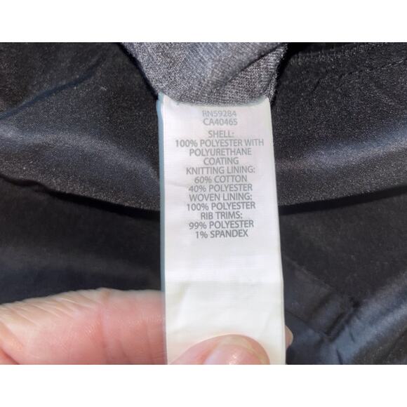 Childrens Place Unisex Sz 3T Black Hooded Rain Windbreaker - Picture 5 of 8